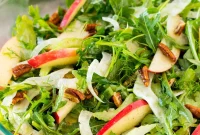Crisp Fennel Apple Pecan Salad