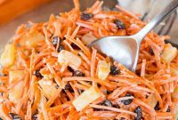 Bright & Zesty Carrot Slaw