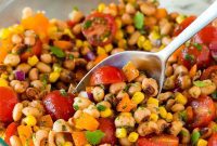 Zesty Black Eyed Pea Salad