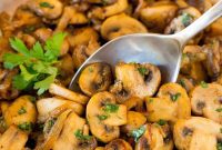 Golden Sauteed Mushrooms and Onions