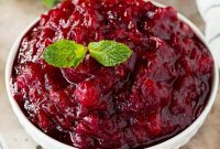 Effortless Slow Cooker Cranberry Sauce