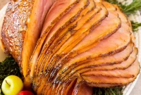 Sweet Glazed Easter Ham