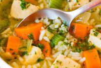 Comforting Turkey Rice Soup