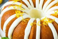 Sunshine Lemon Bundt Cake
