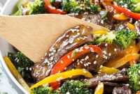 Sweet and Savory Teriyaki Beef Stir-Fry