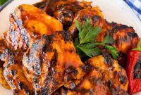 Sweet Heat Chicken Marinade for the Grill