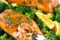 Golden Glazed Salmon