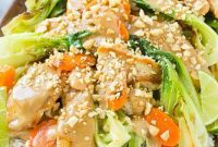 Savory Thai Peanut Chicken