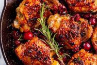 Crimson Cranberry Chicken