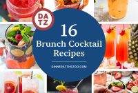 Elevate Your Brunch: 16 Cocktail Creations