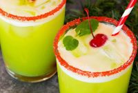 Festive Grinch Punch