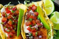 Crispy Fish, Creamy Avocado Tacos