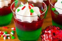 Festive Jell-O Shooters