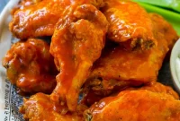 Crispy Baked Buffalo Wings