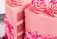 Blushing Pink Cake
