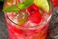 Refreshing Raspberry Mojito