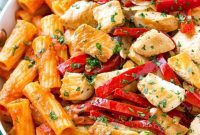 Hearty Spicy Chicken Rigatoni