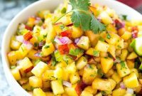 Sun-Kissed Peach Salsa