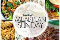 Effortless Sunday Meal Planning
