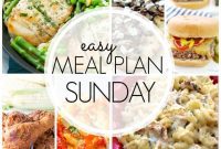 Sunday Simplified: Your Week 54 Meal Plan