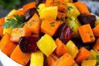 Golden Roasted Root Medley