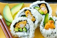 Golden Shrimp Delight Roll