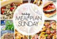 Your Stress-Free Sunday Meal Plan: Week 57