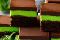 Peppermint Fudge Brownies