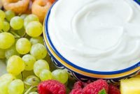 Luscious Cream Cheese Fruit Dip