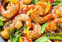 Sizzling Teriyaki Shrimp Stir Fry