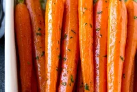 Honey Glazed Roasted Carrots