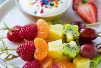 Rainbow Fruit Sticks