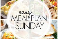 Simplify Your Week: Easy Sunday Meal Plan 74