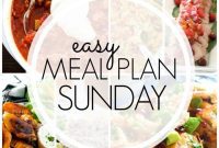 Sunday’s Stress-Free Suppers Week 78