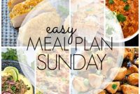 Sunday’s 80th Simple Meal Plan