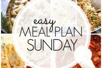 Sunday Supper Sorted – Weekly Meal Plan 82