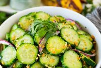 Refreshing Thai Cucumber Slaw