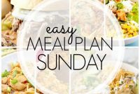 Simple Sunday Meal Prep Week 87