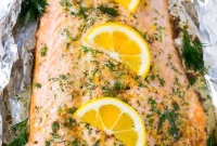 Zesty Lemon-Dill Salmon Parcels