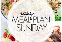 Sunday Meal Prep Simplified: Week 89