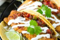 Vibrant Baja Fish Tacos