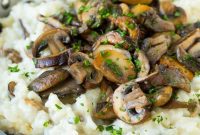 Forest Mushroom Creamed Rice