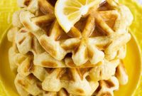 Zesty Cream Dream Waffles