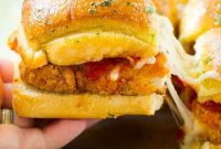 Mouthwatering Chicken Parmesan Sliders