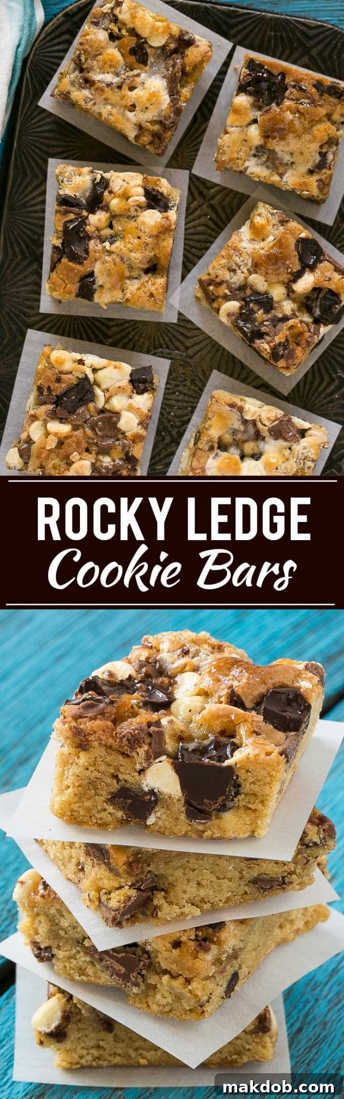 Irresistible Rocky Ledge Bars: Gooey, Chewy Chocolate Marshmallow Toffee Delight
