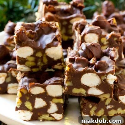 Rocky Road Fudge