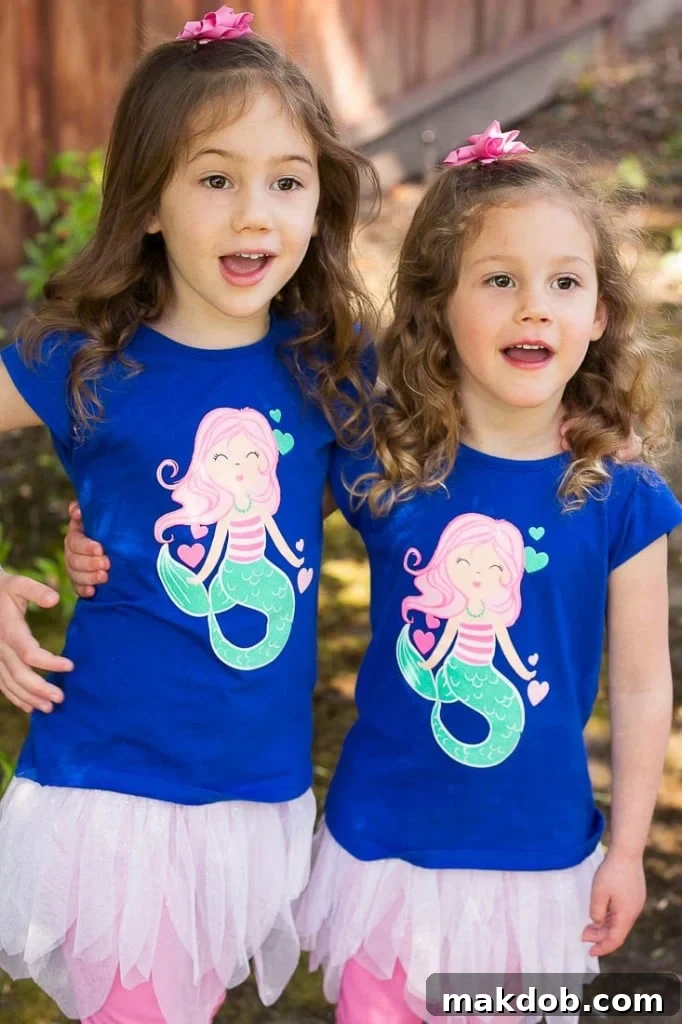 Birthday girls - Under the Sea birthday party twin celebration