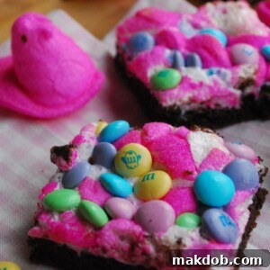 An image of delicious Peeps candy bars, featuring a soft and gooey marshmallow filling.