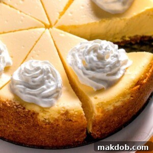 An image of several slices of Cheesecake Factory style cheesecake.