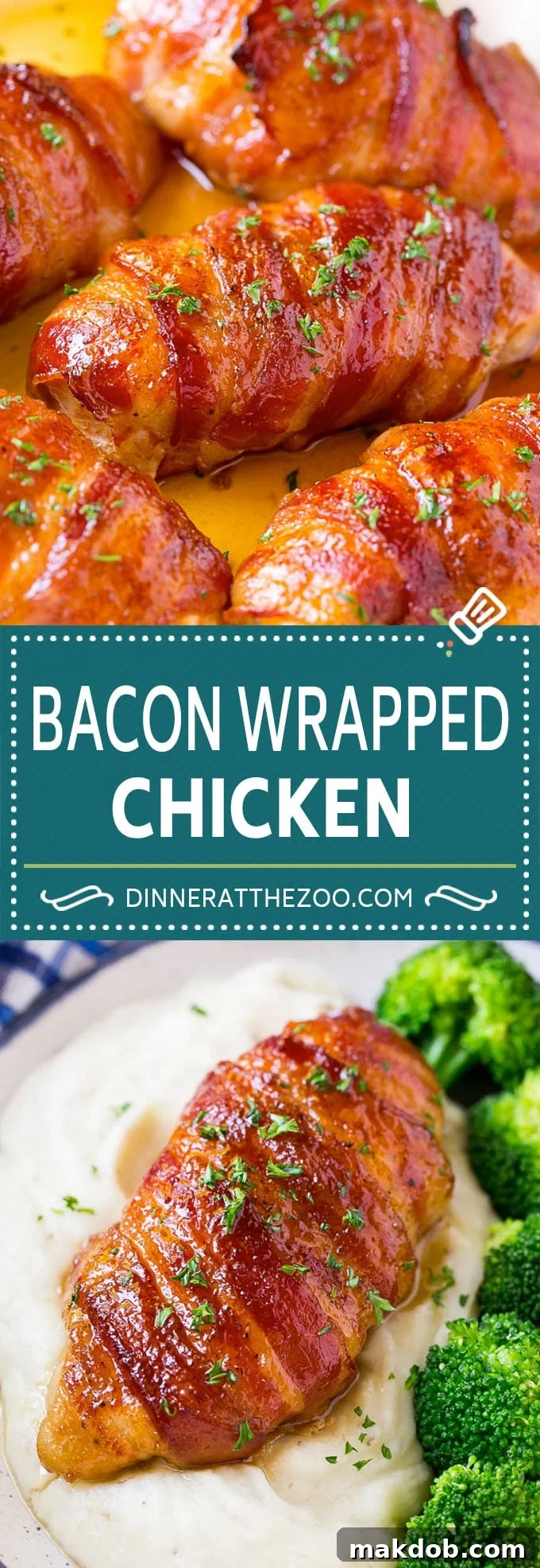 Bacon Wrapped Chicken Recipe | Bacon Wrapped Chicken Breast | Baked Bacon Wrapped Chicken | Bacon Brown Sugar Chicken #bacon #chicken #dinner #dinneratthezoo Bacon Wrapped Chicken Recipe | Bacon Wrapped Chicken Breast | Baked Bacon Wrapped Chicken | Bacon Brown Sugar Chicken #bacon #chicken #dinner #dinneratthezoo